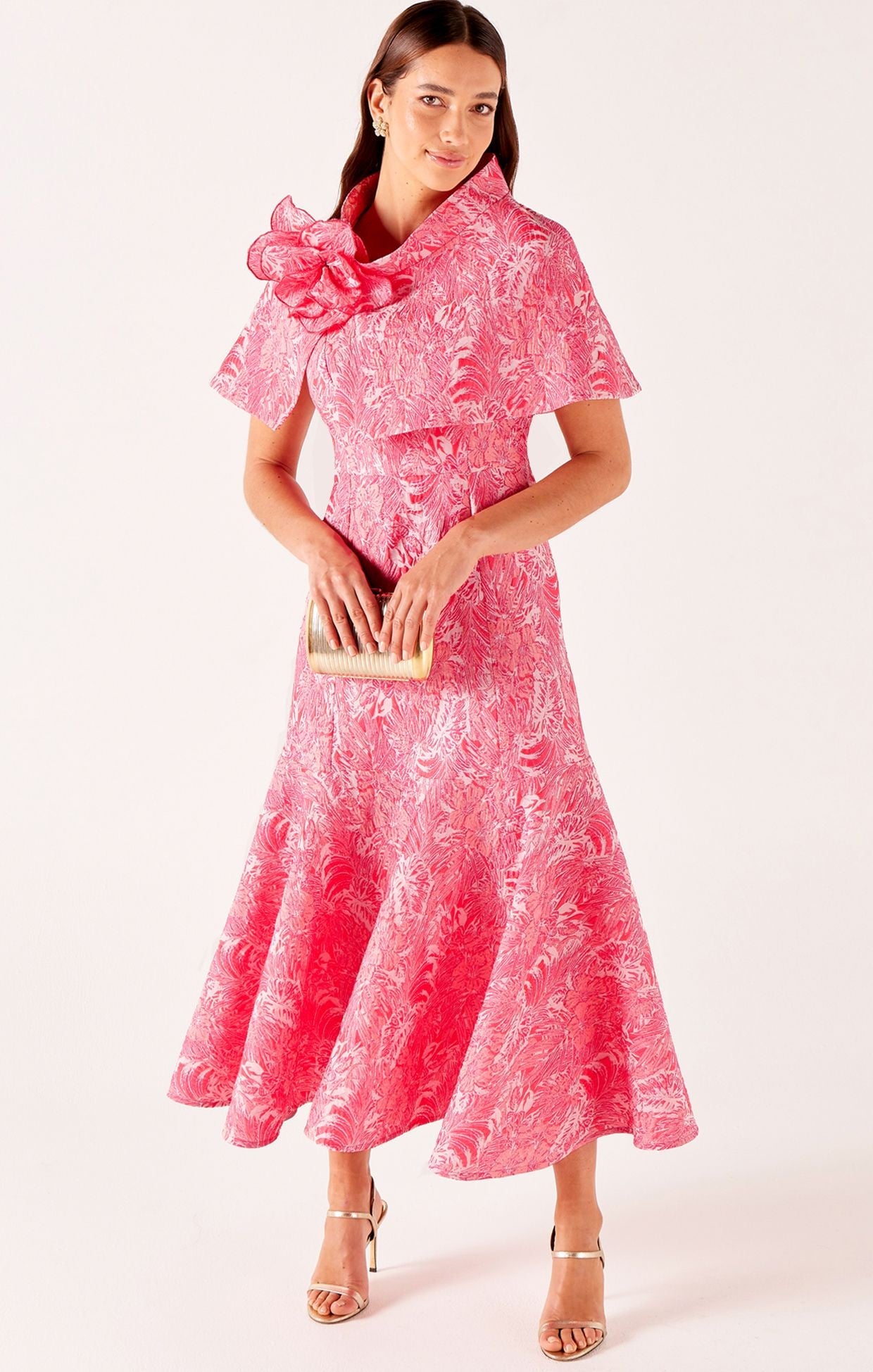 Ena jacquard hot sale dress