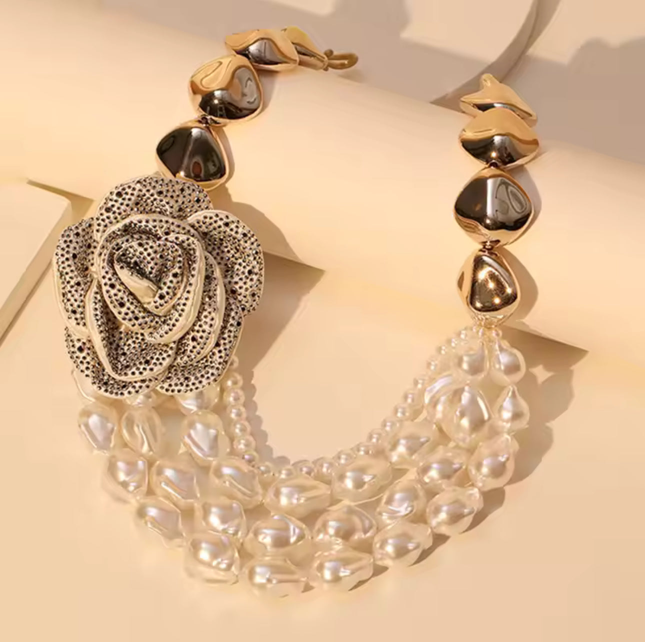 Charnelle Necklace - White