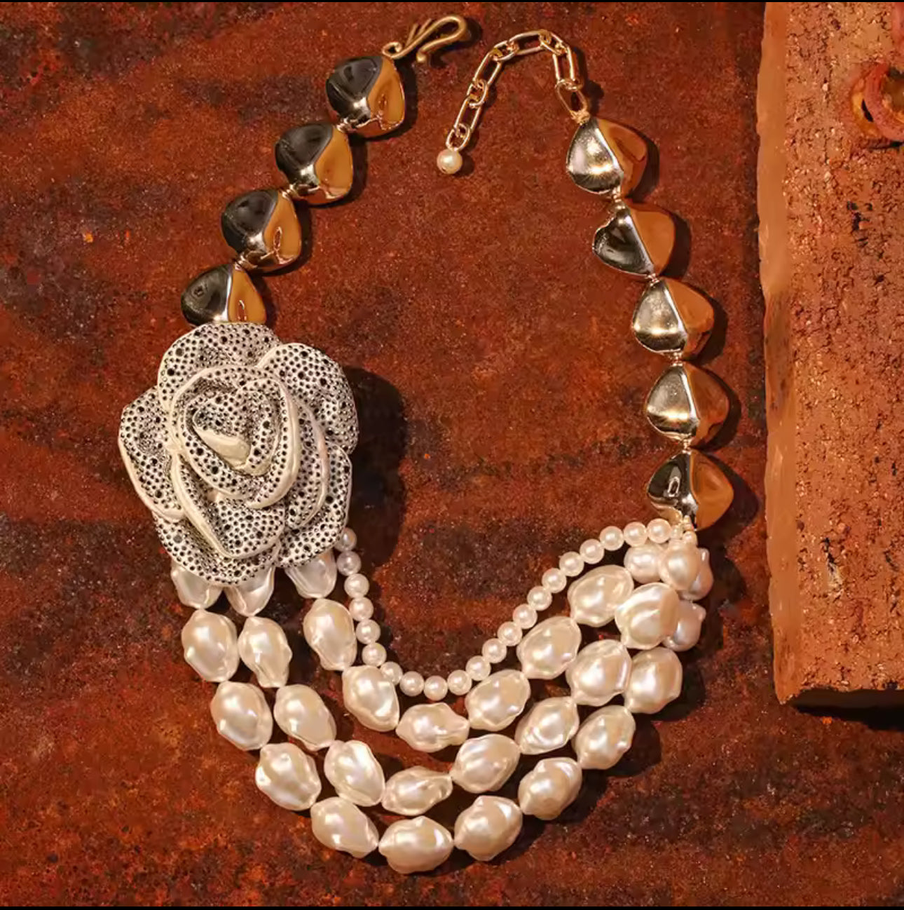Charnelle Necklace - White