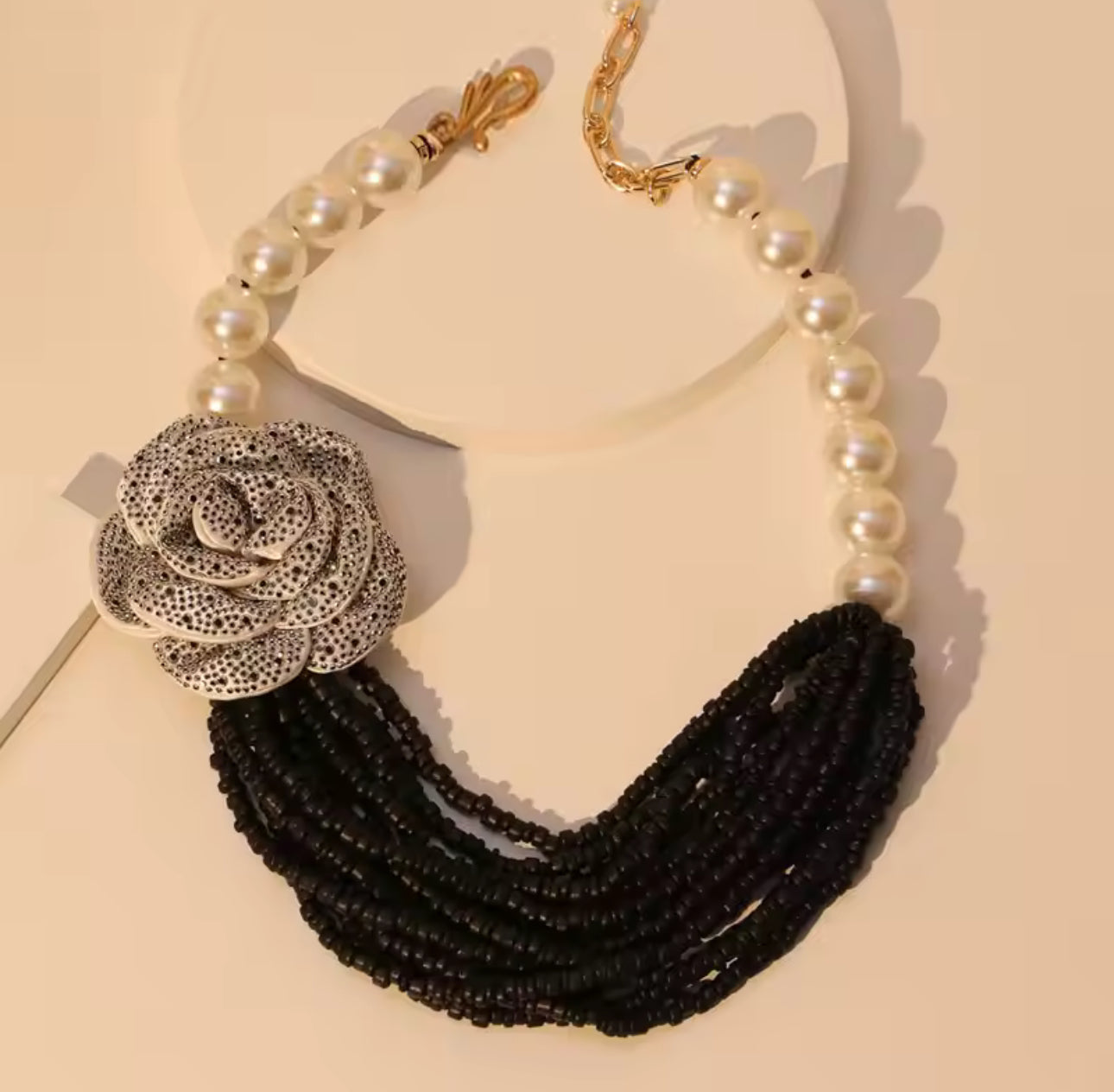 Charnelle Necklace - Black