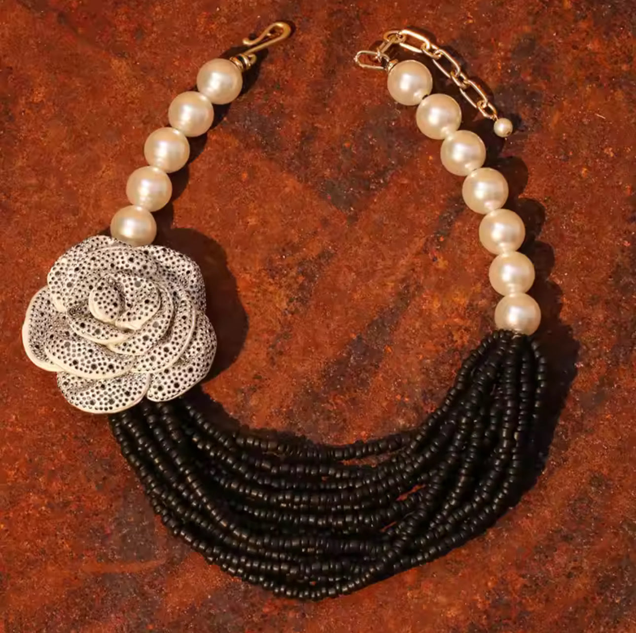 Charnelle Necklace - Black