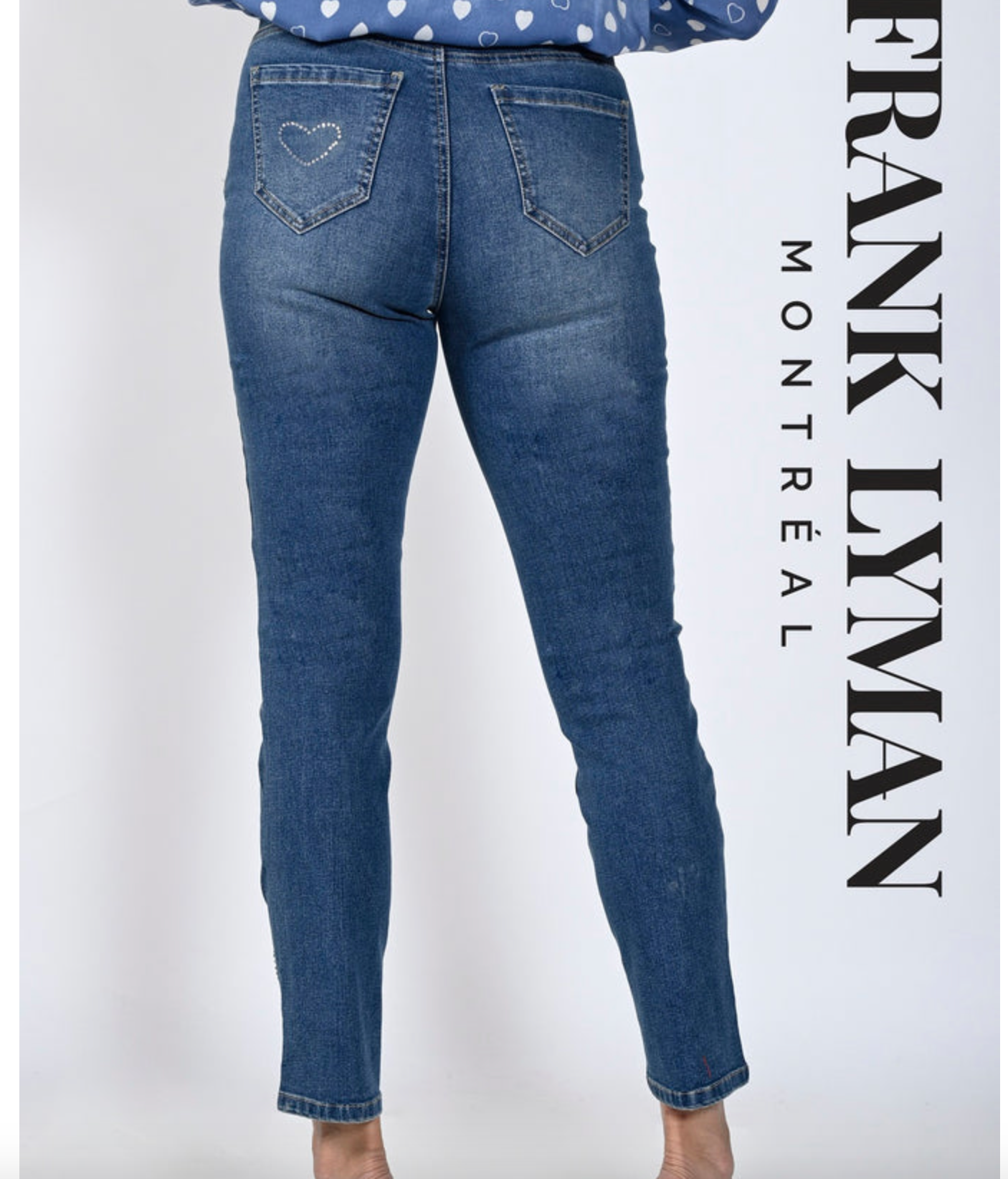 Blue Woven Denim Sz XS