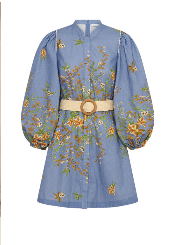 Zinnia Mini Dress Sz L