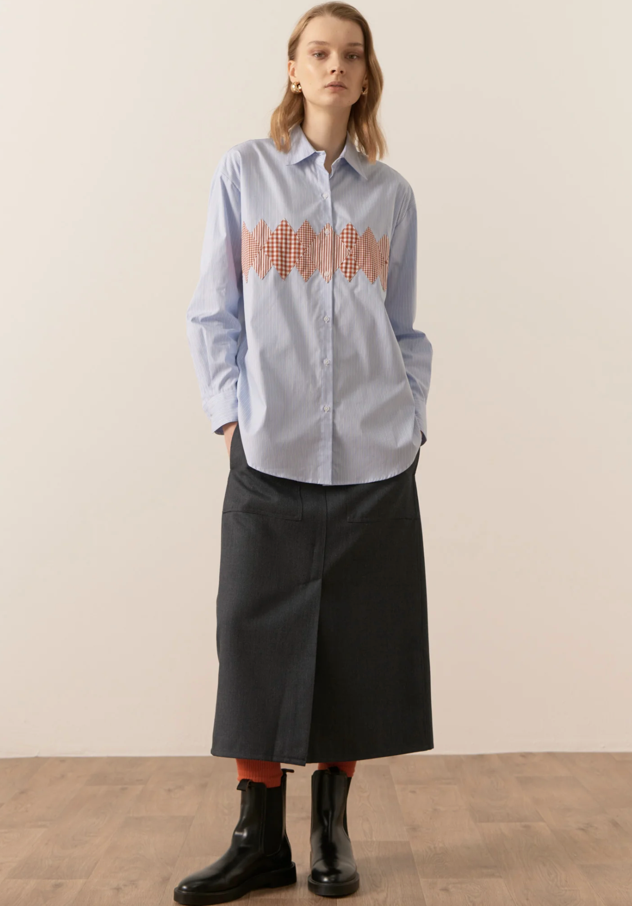 Dewey Shirt Toffee 70%OFF