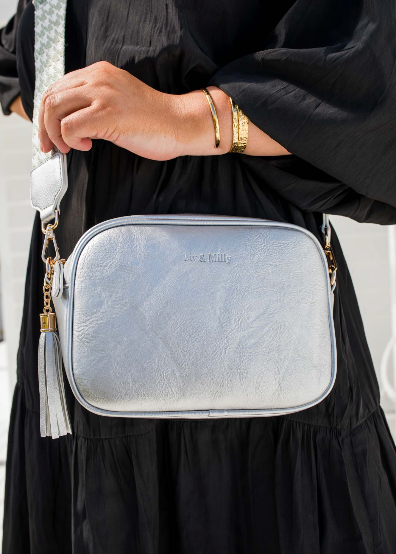 Sally Bag in Silver