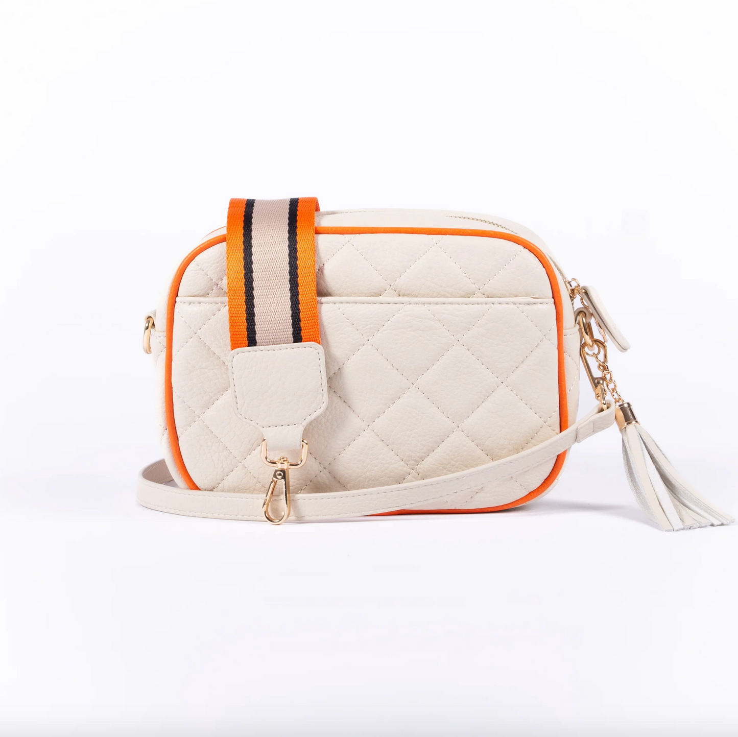 Sally Bag in Cream Quilted