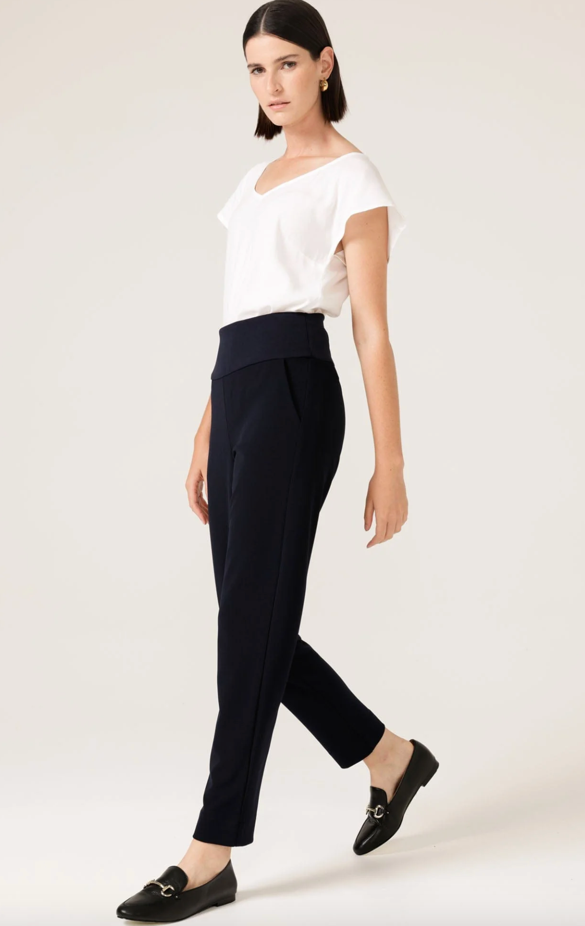 Tapered Pant Navy