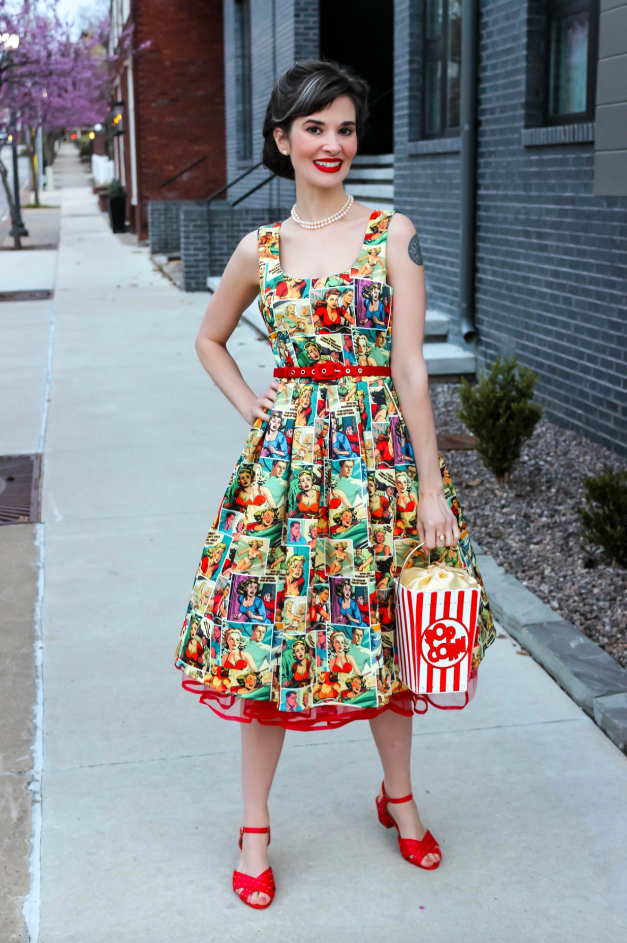 Amanda Comic Print Sz20 50%OFF