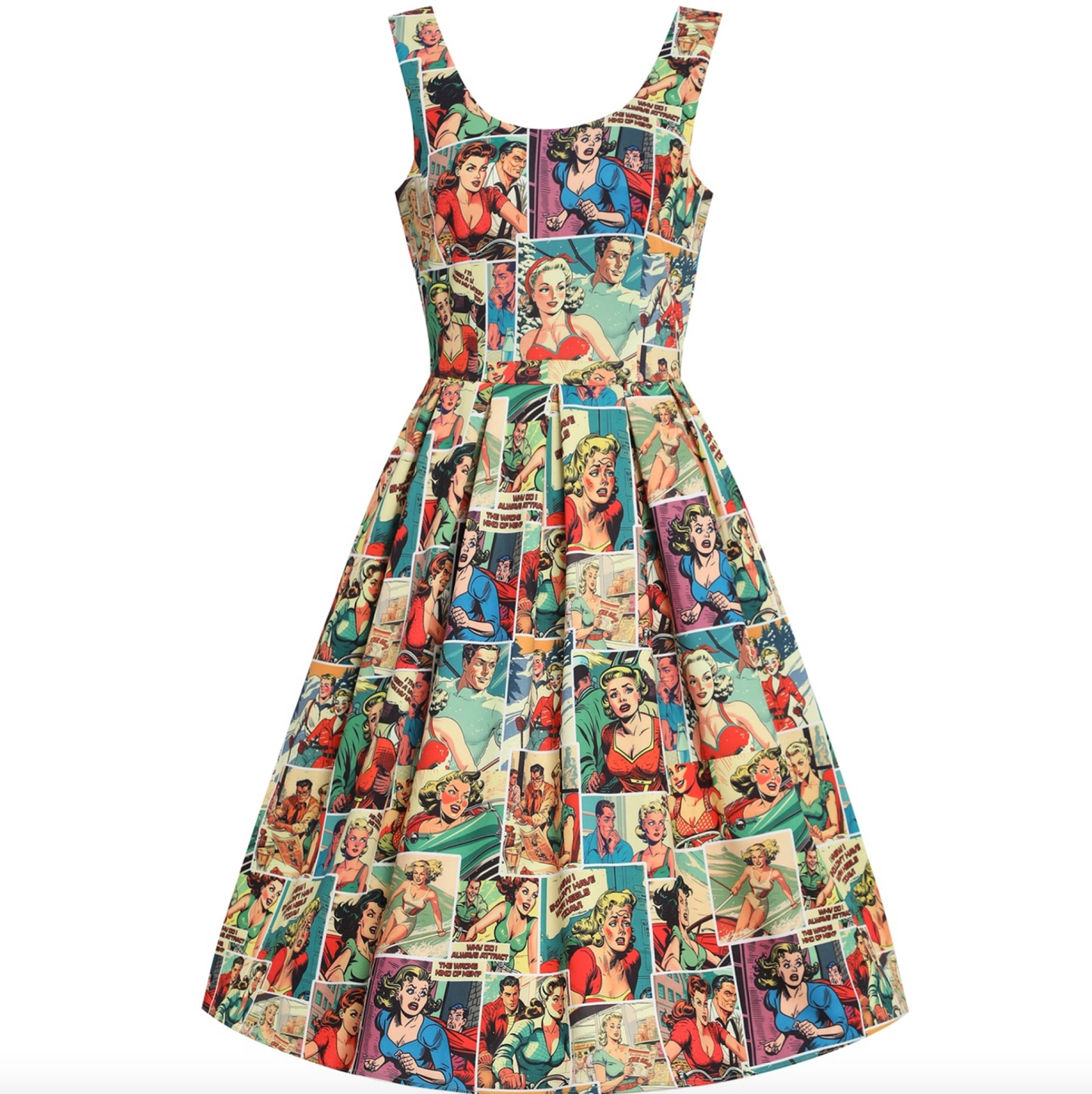 Amanda Comic Print Sz20 50%OFF