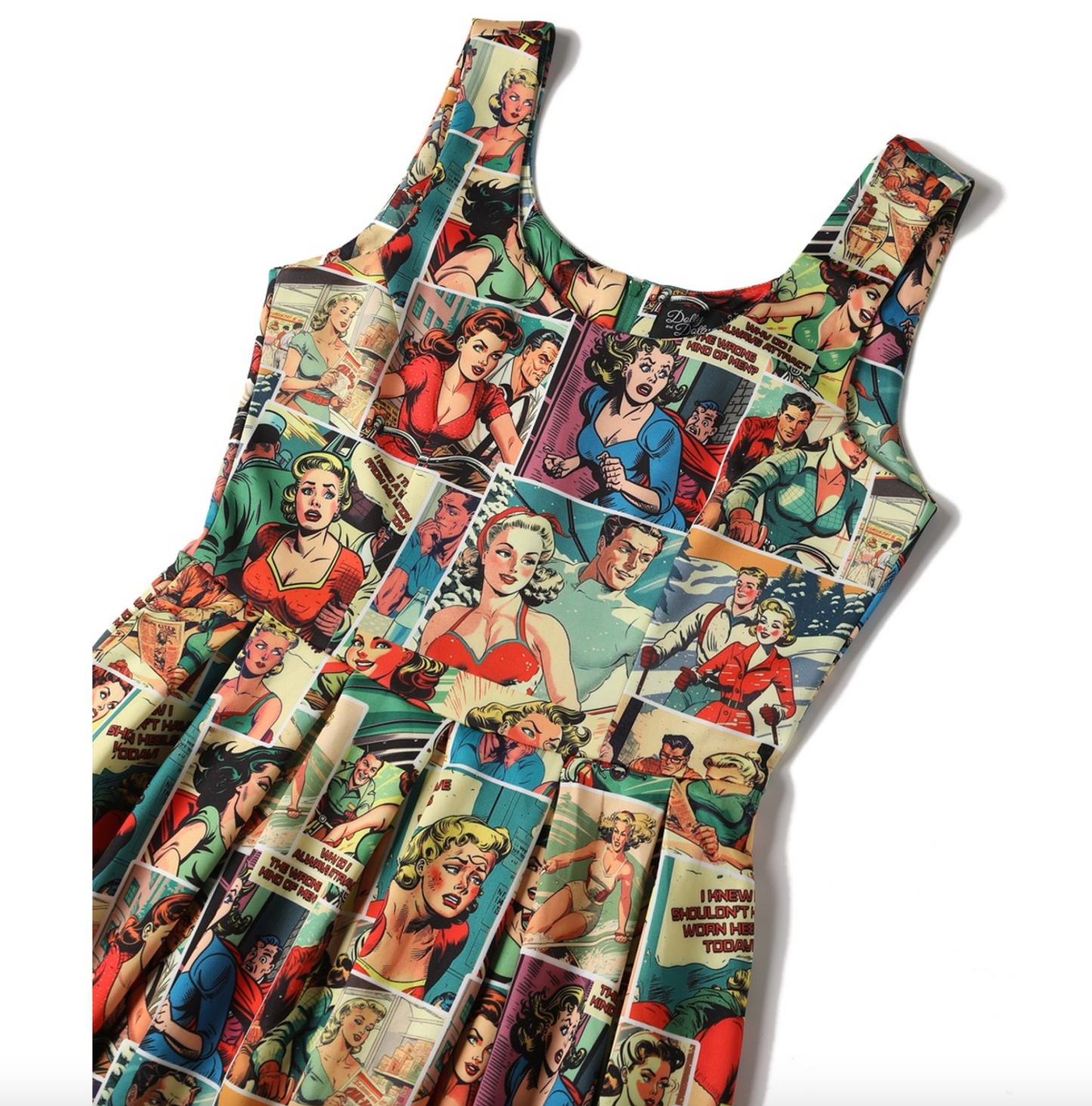 Amanda Comic Print Sz20 50%OFF