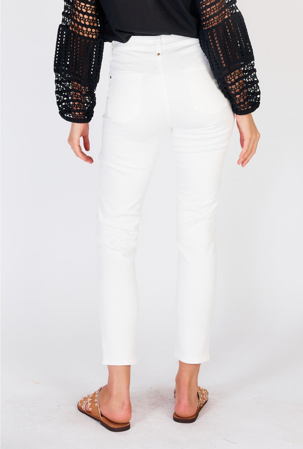 Norma Jeans in White