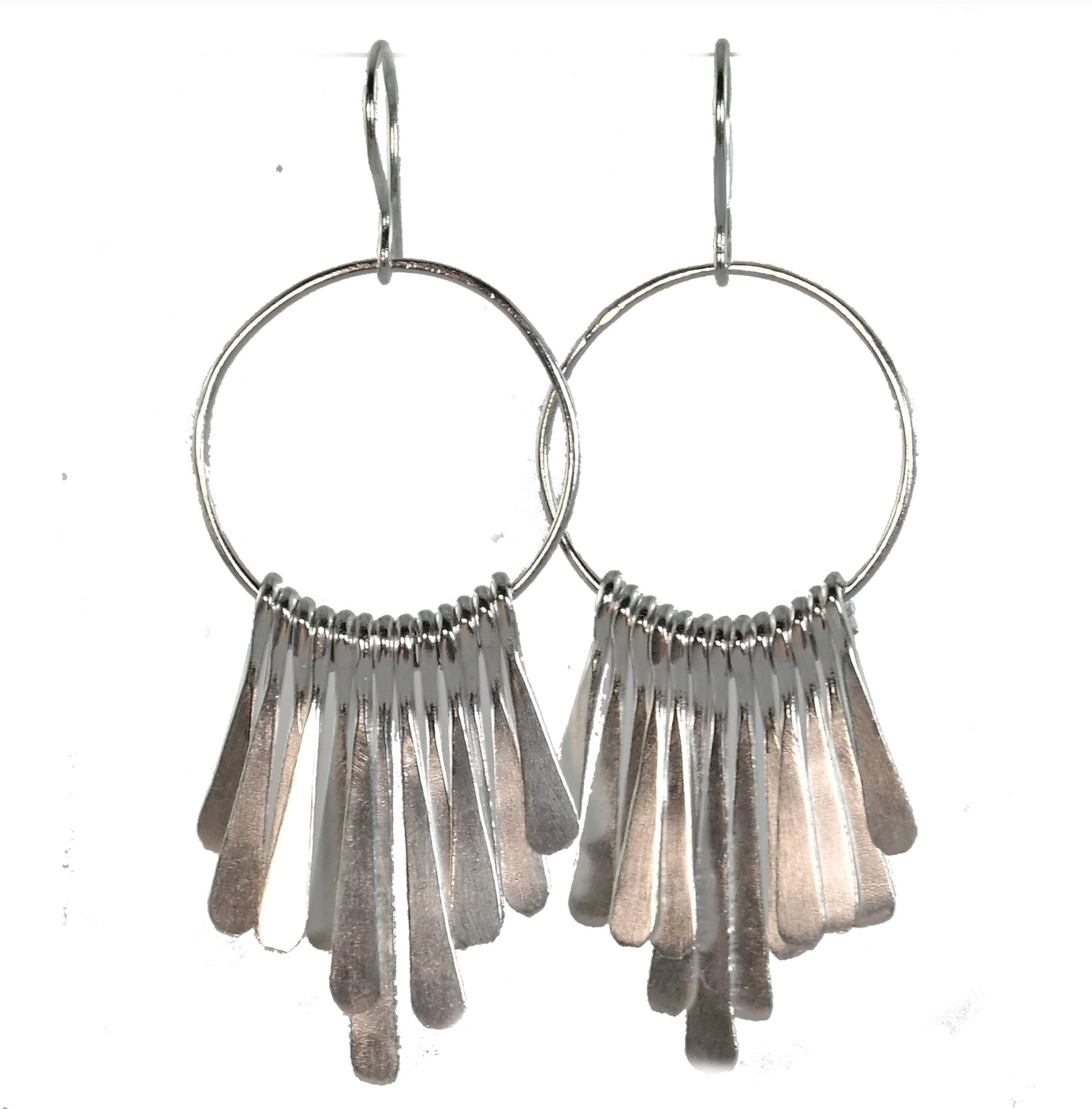 Tassel Hoop Earrings