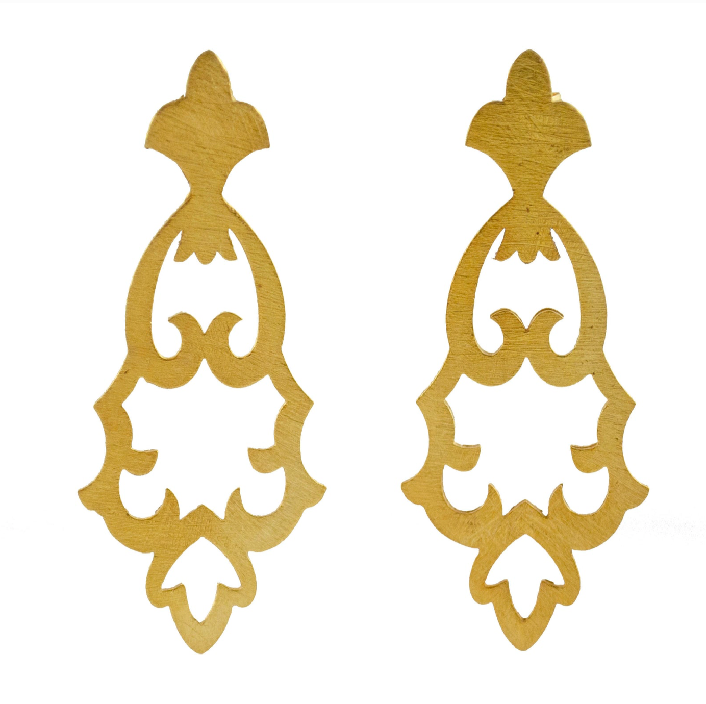 Flock Gold Earrings
