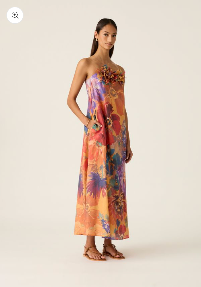 Grace Strapless Maxi Dress