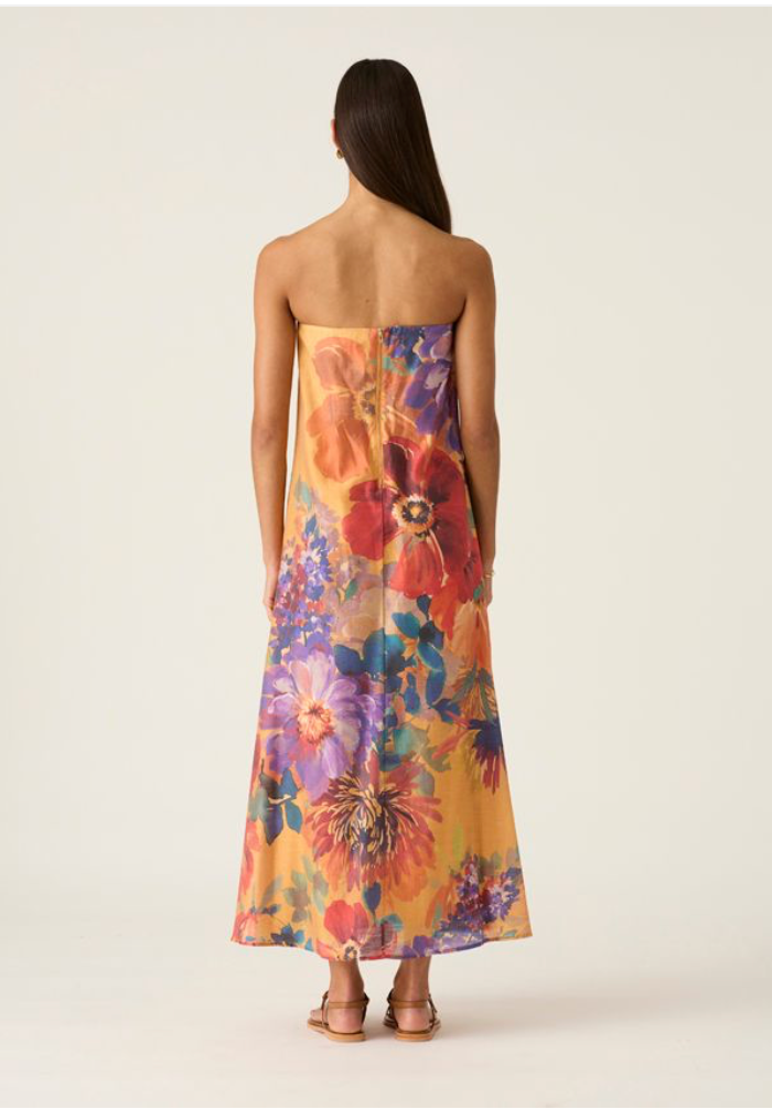 Grace Strapless Maxi Dress