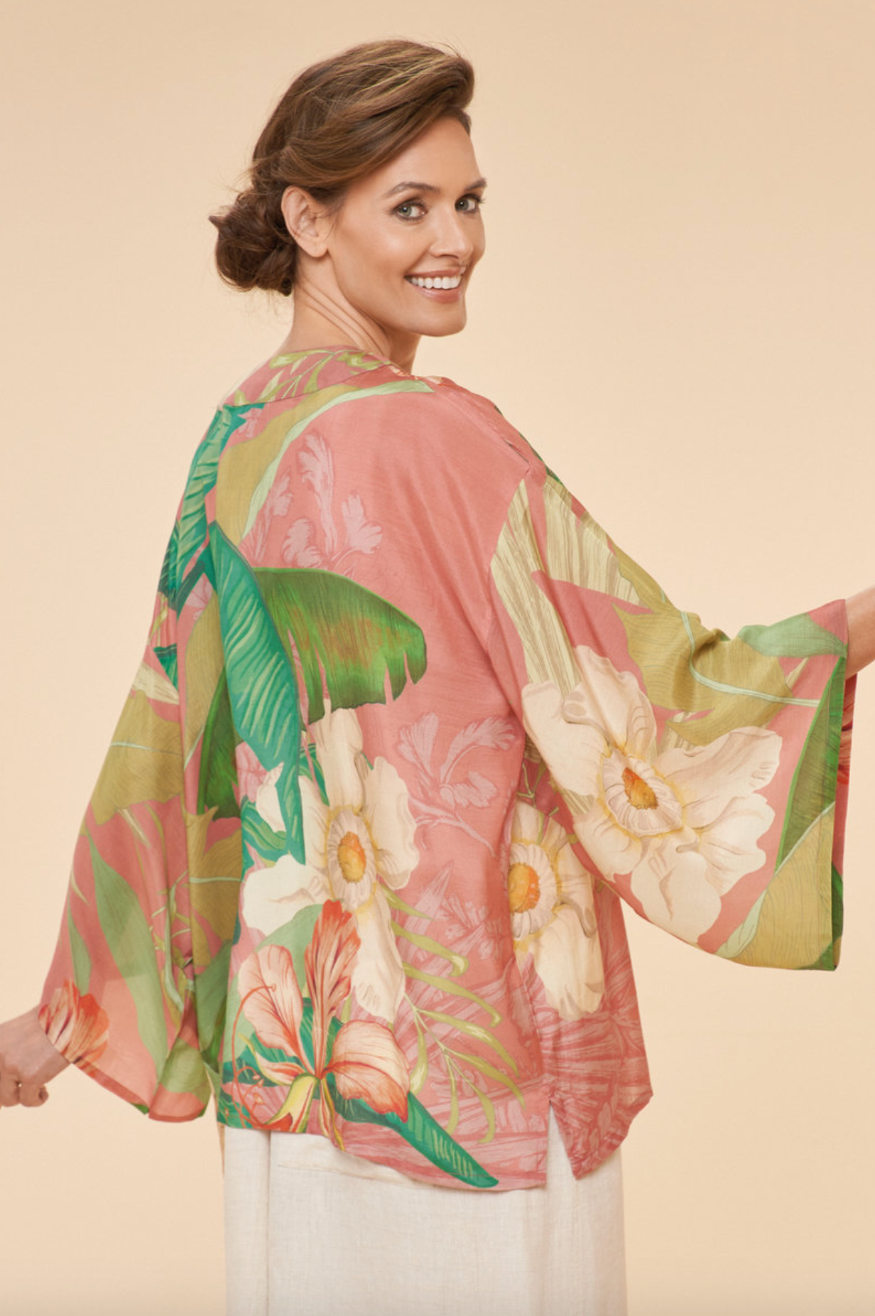 Kimono Jacket in Candy
