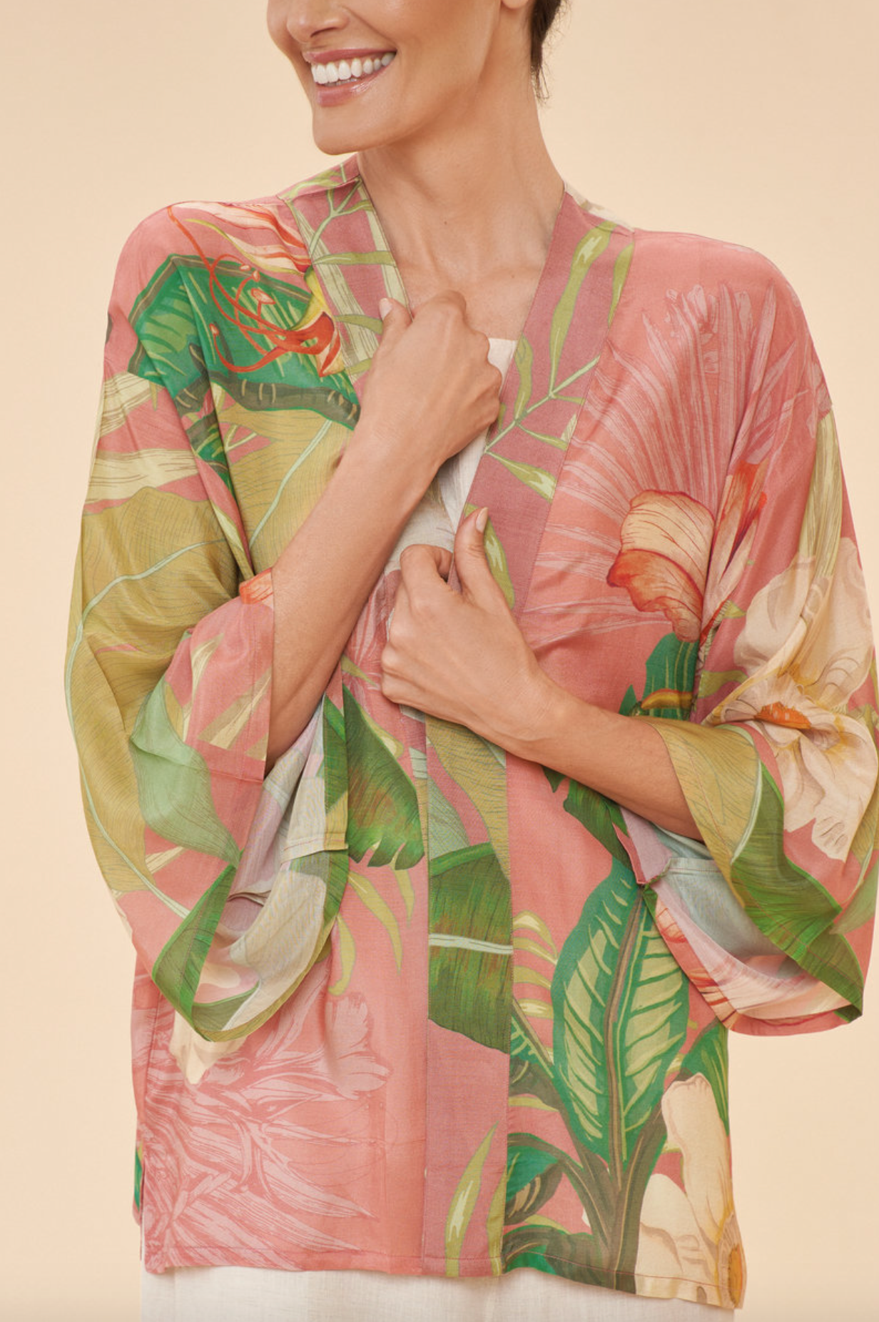 Kimono Jacket in Candy