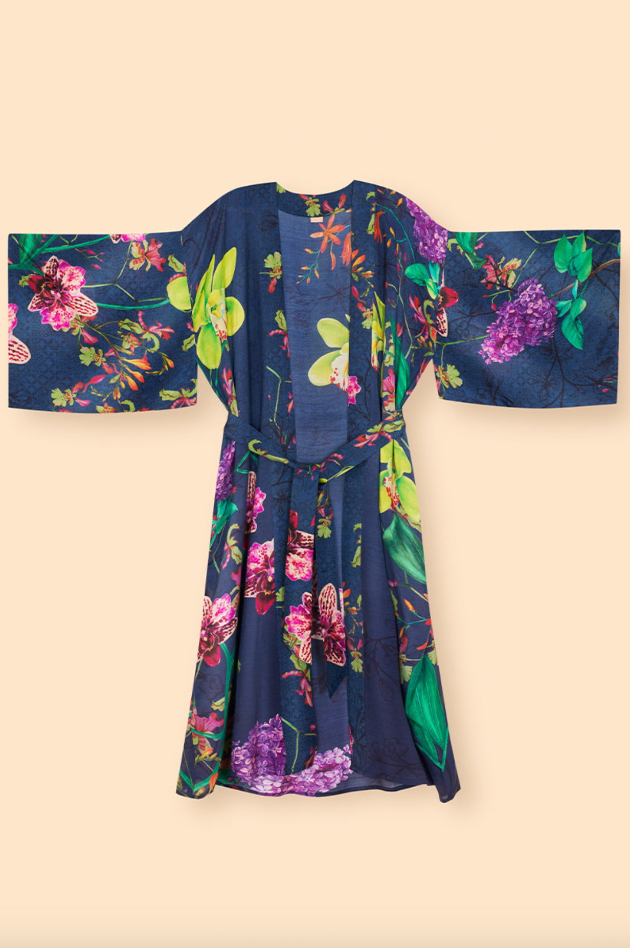 Kimono Gown in Exotic Evening