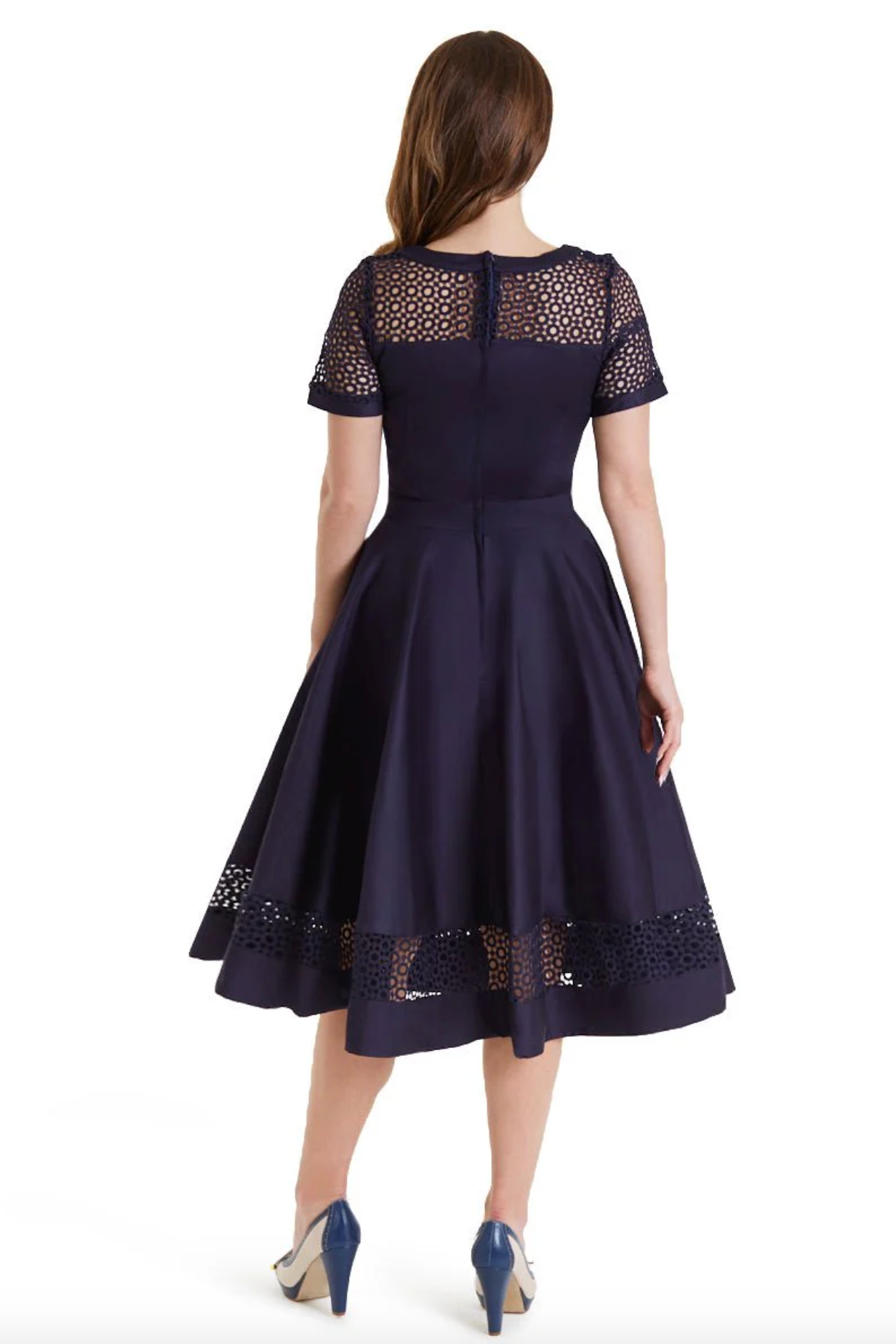 Terese Lace Sleeve Dress
