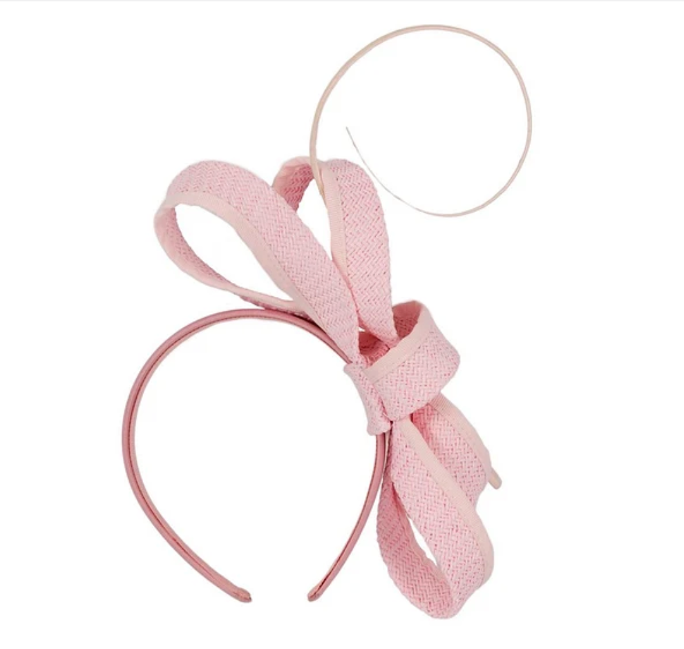 Pink Racing Fascinator