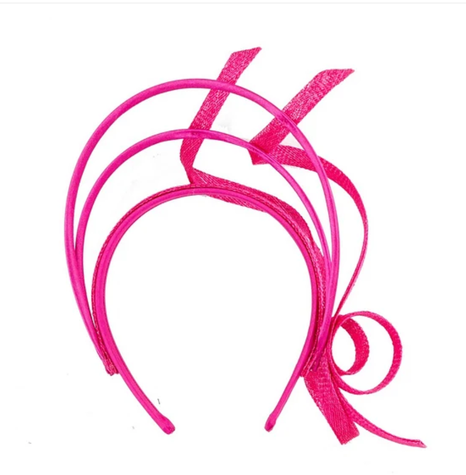 Fuchsia Crown Fascinator Headband