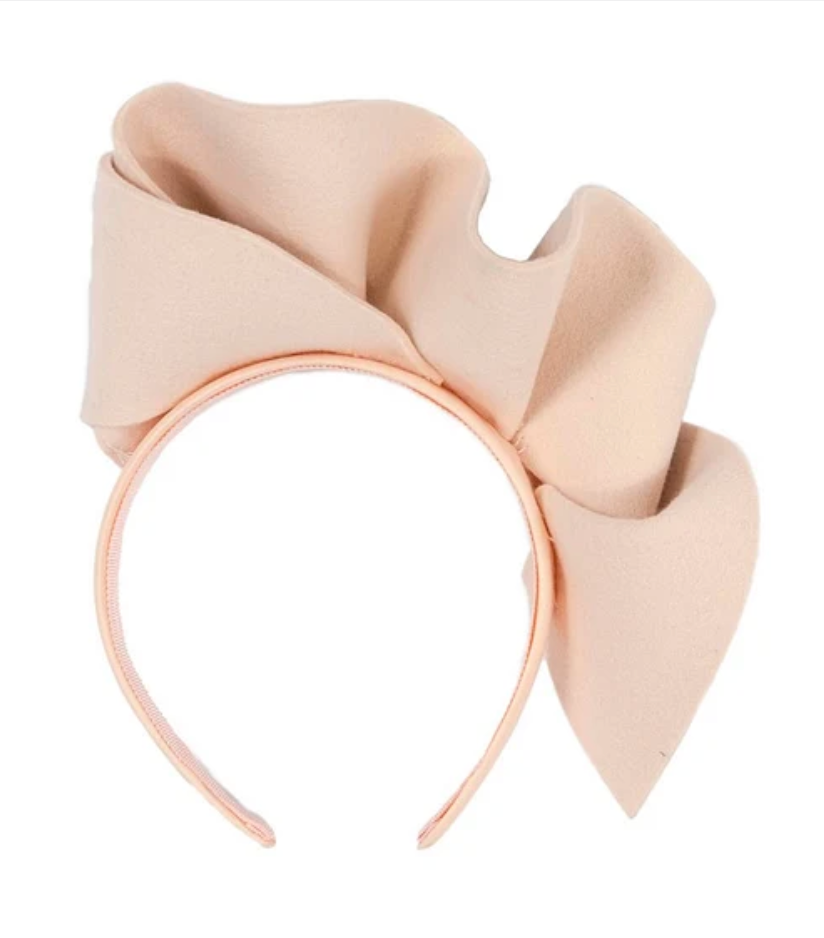 Nude Felt Fascinator
