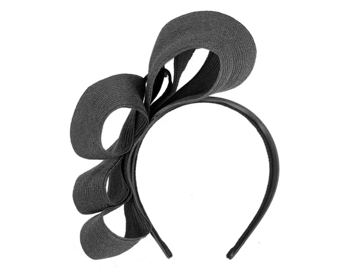 Black Loop Fascinator