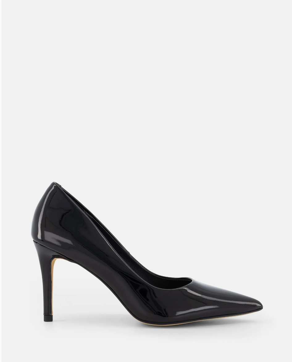 Maggie Patent Pump Black