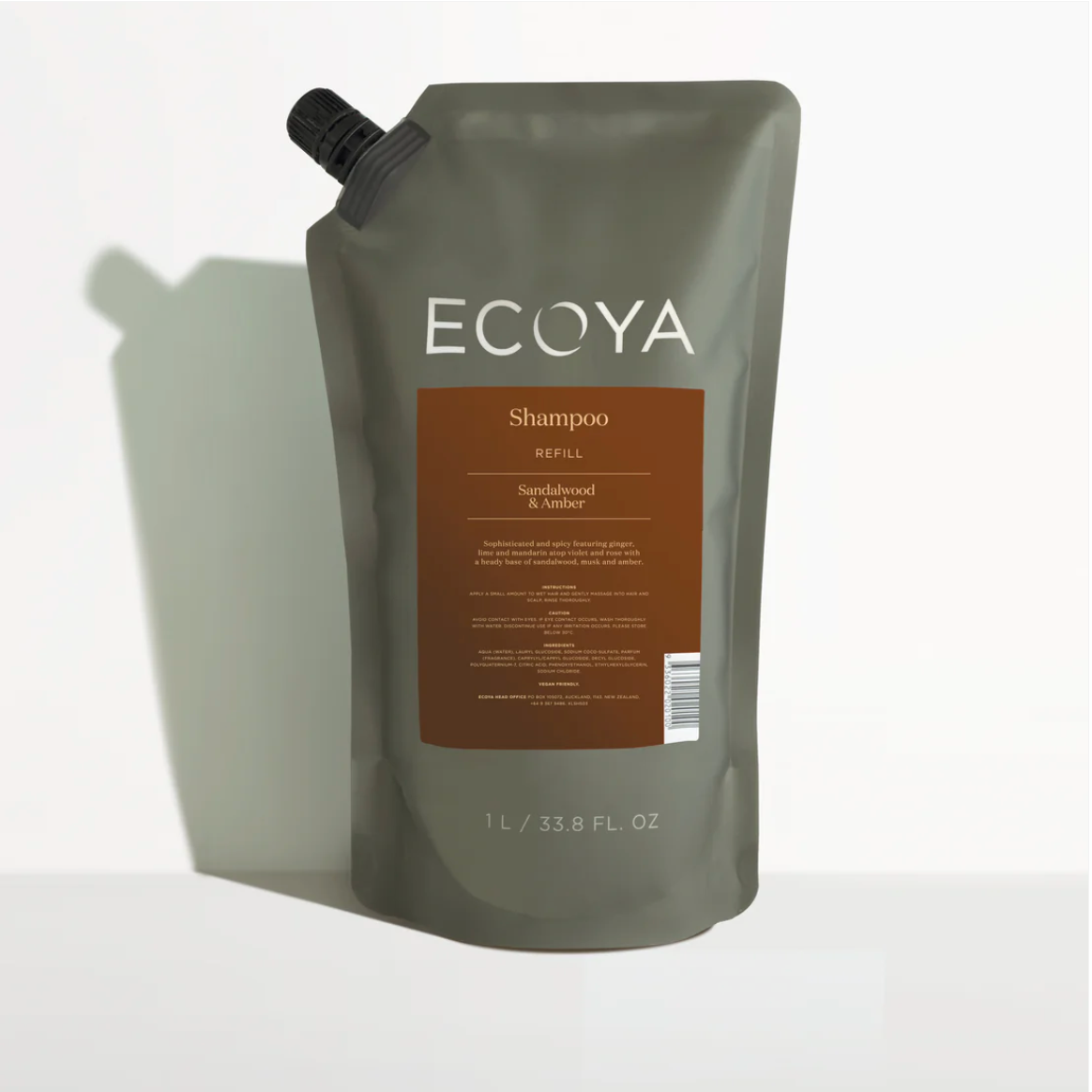 Sandalwood and Amber Shampoo Refill