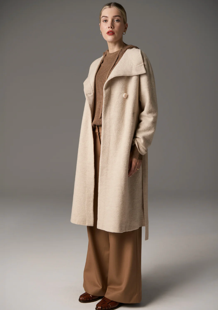 Ruben Draped Coat