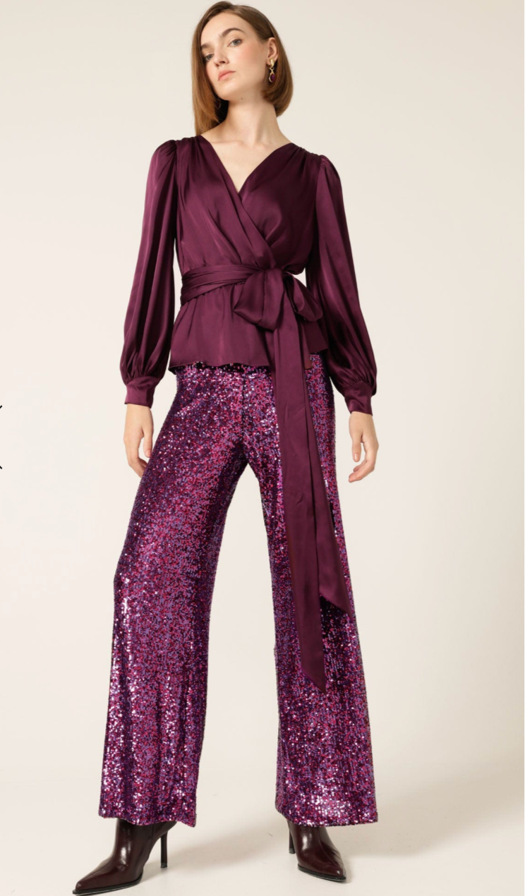 Sequin Pant Pink