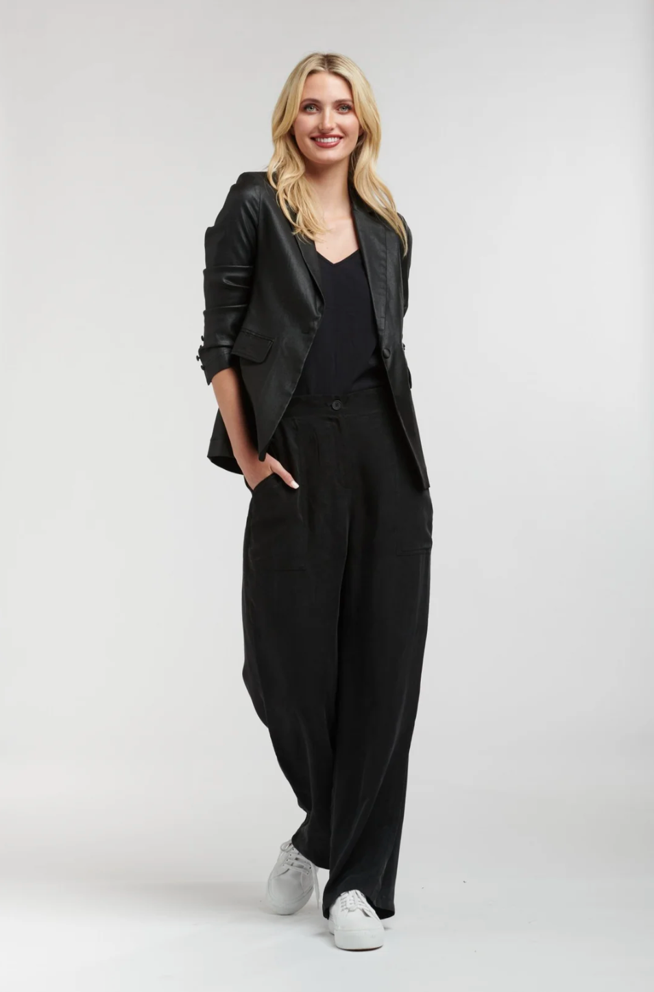 Shine Your Way Blazer Black