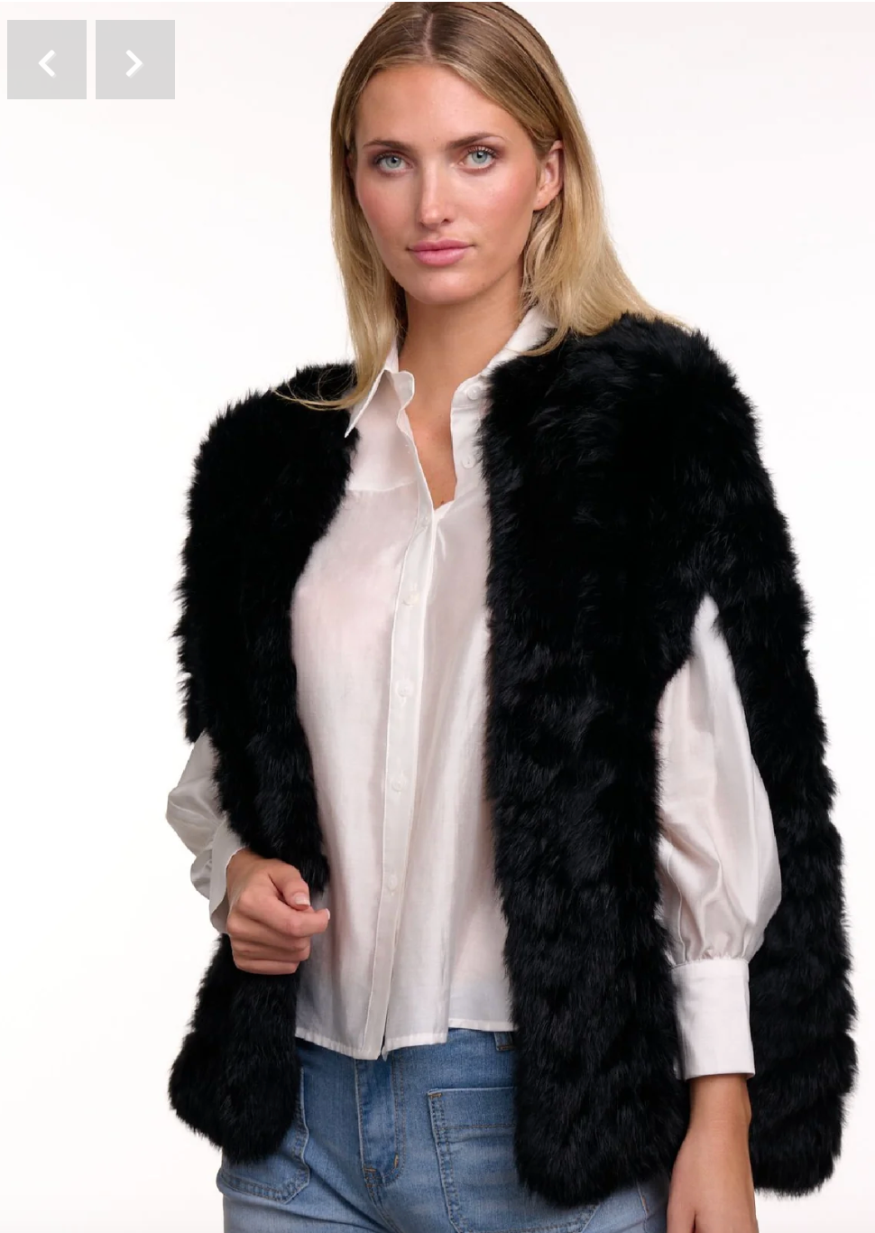 Fur Cape Black