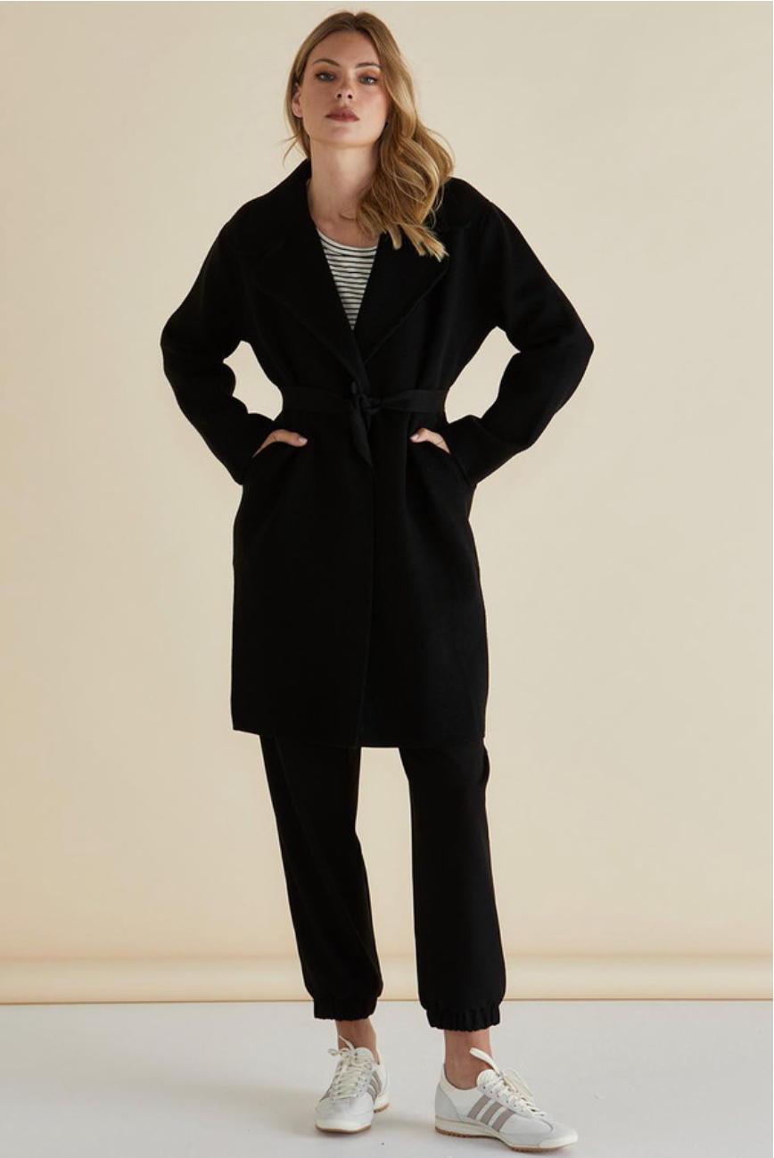 Cosette Coatigan Black