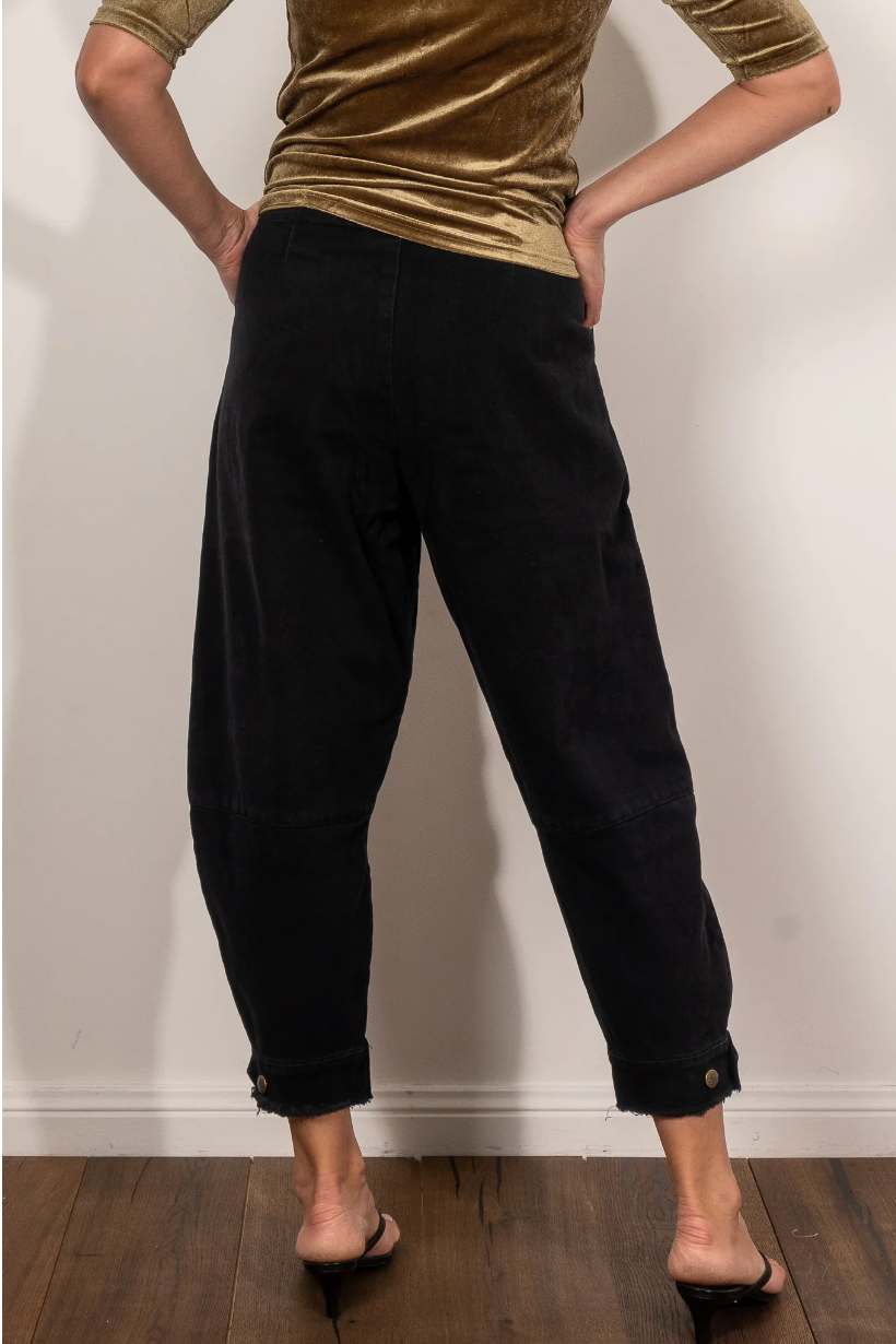 Black Trucker Pant