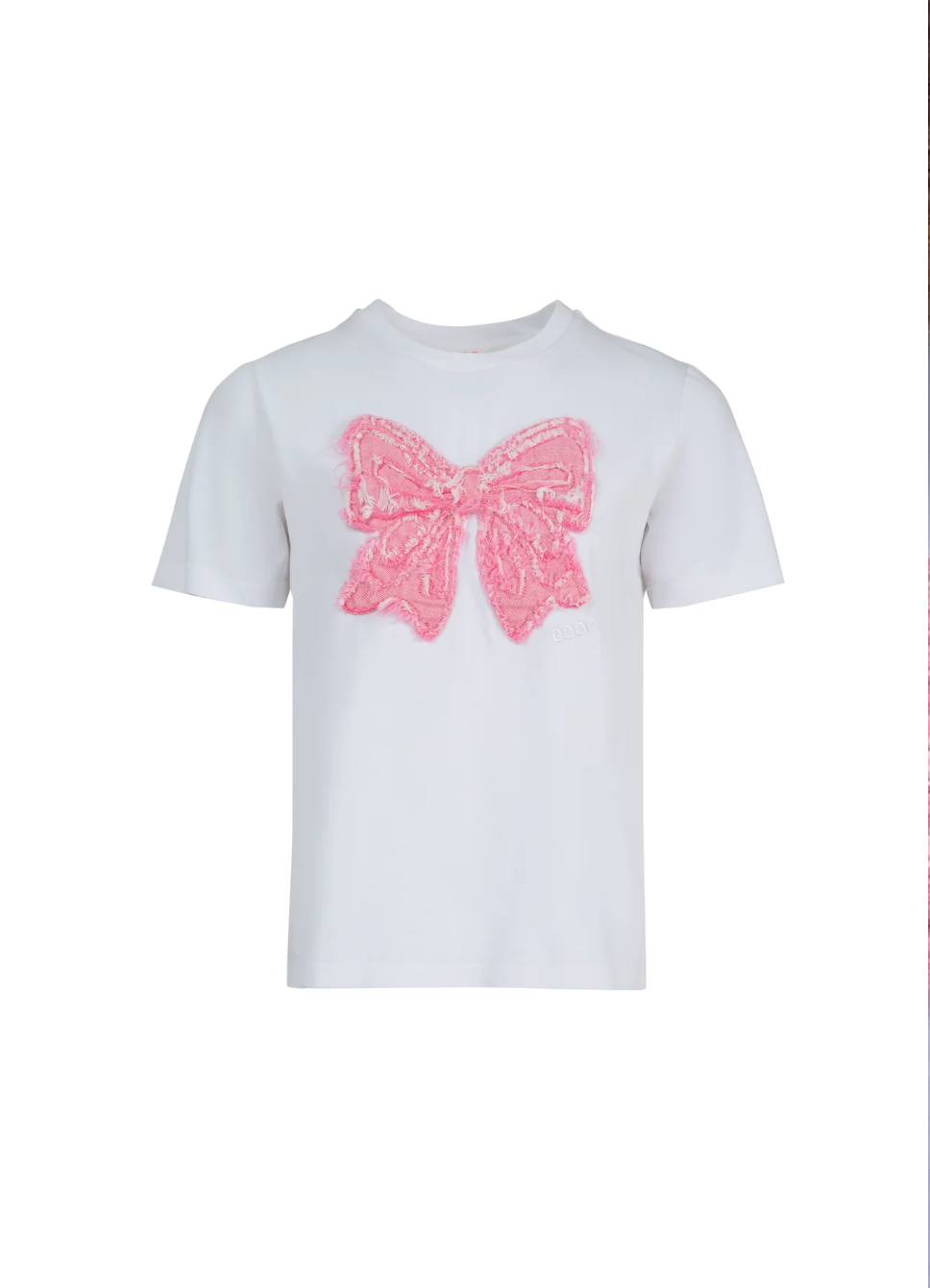 Simply Bowtiful Tee Pink