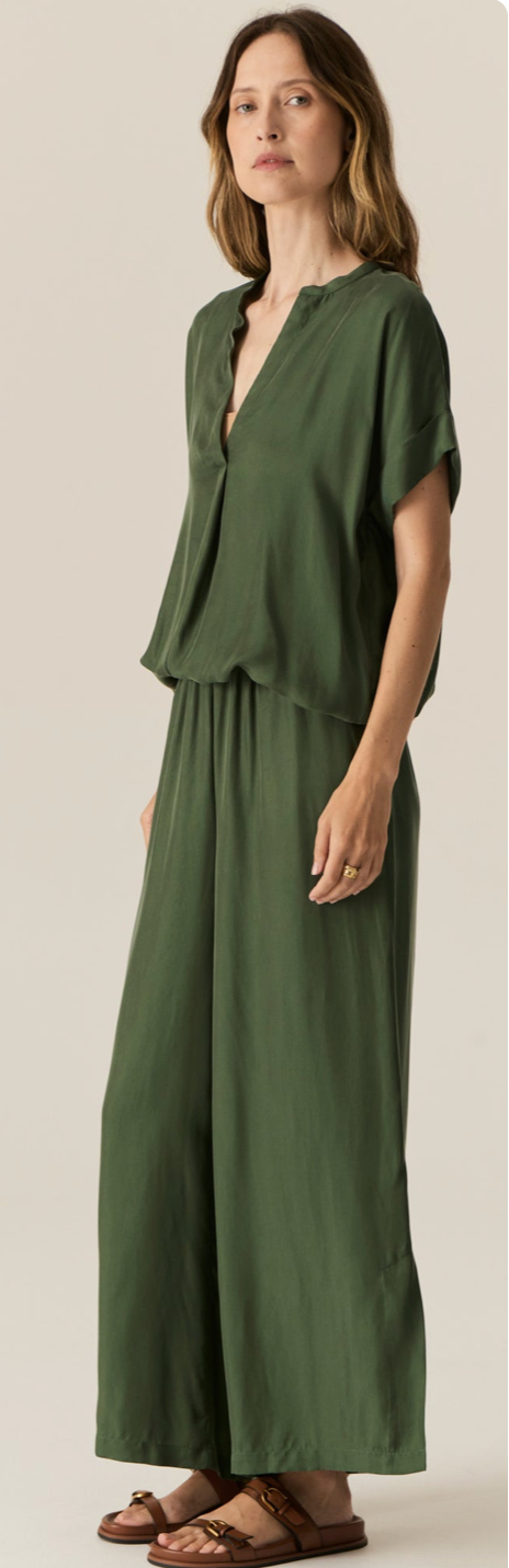 Henri Shirt Green With Cord