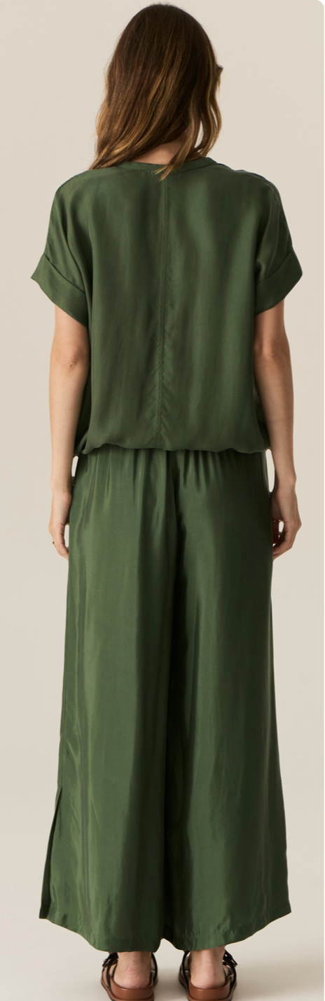 Henri Shirt Green With Cord