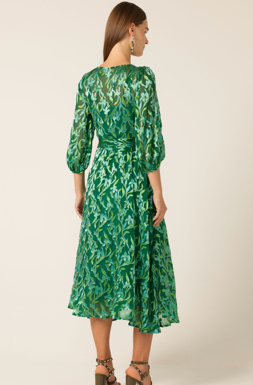 Orchid Wrap Dress