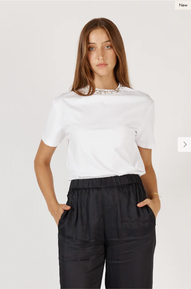 Zsa Zsa Top White