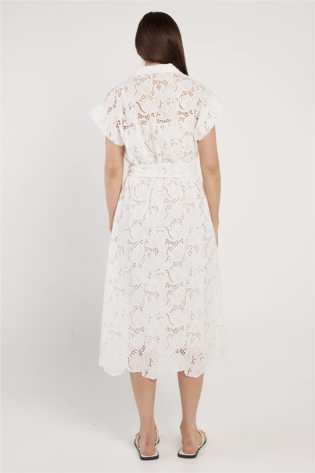 Worth It Dress White