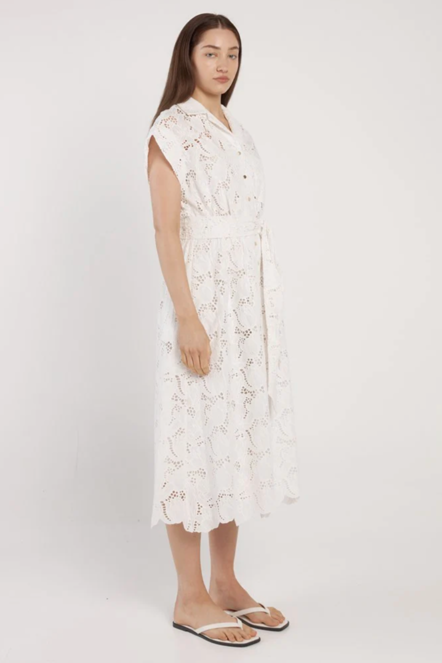 Worth It Dress White