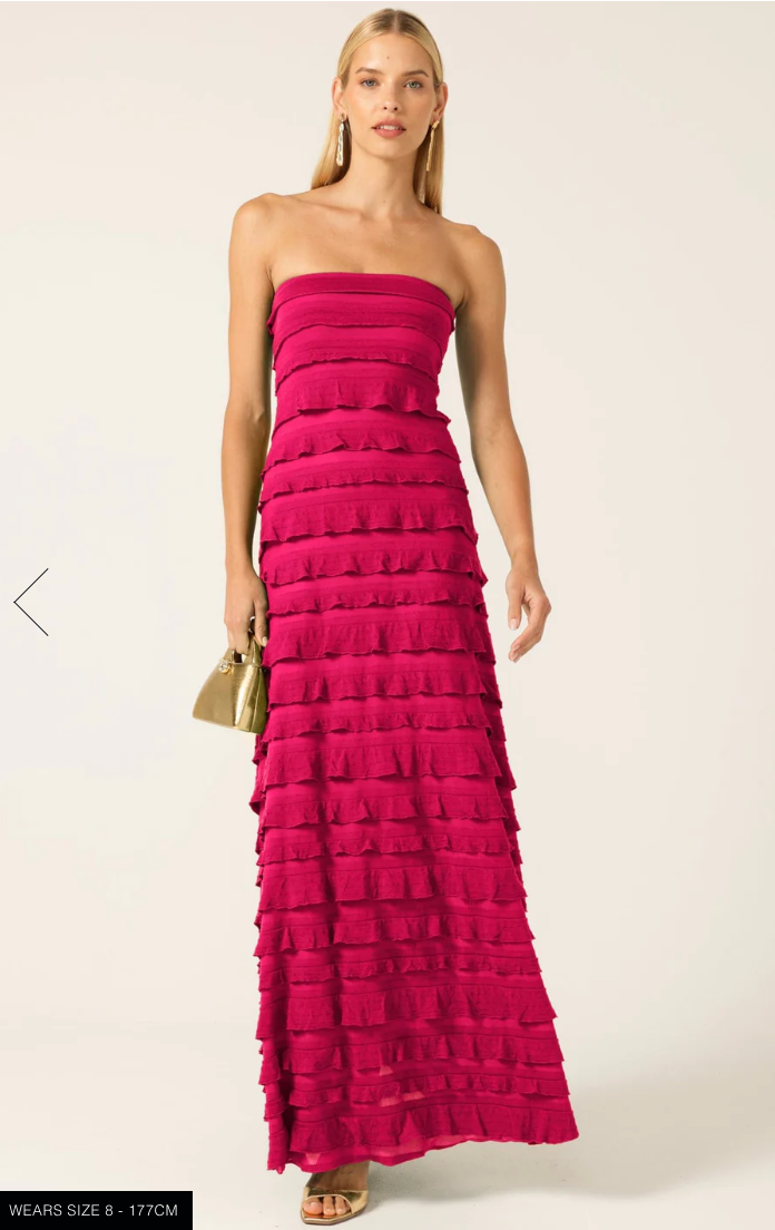 Maddison Dress Raspberry