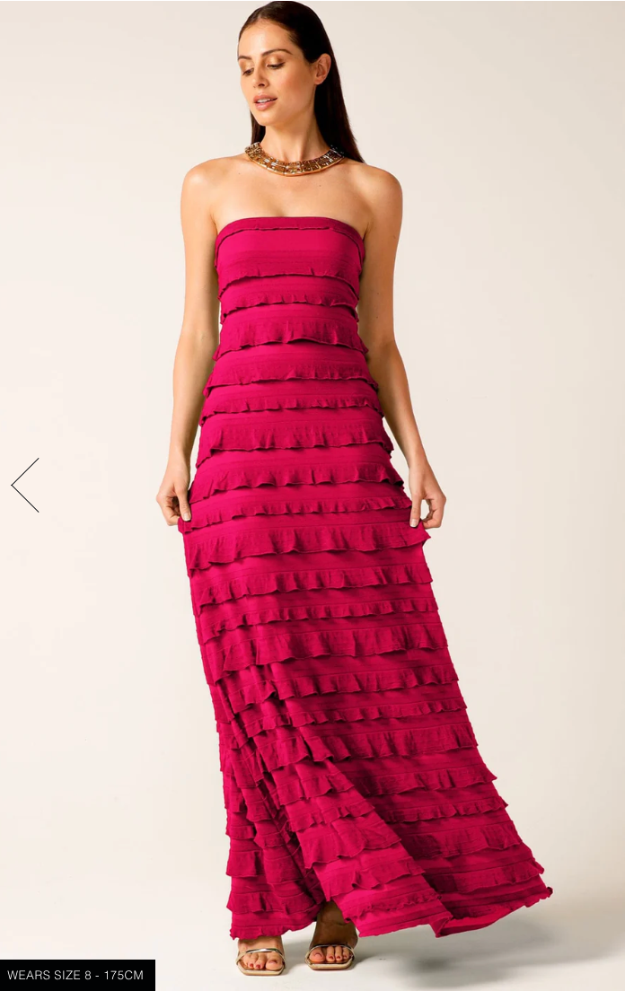 Maddison Dress Raspberry