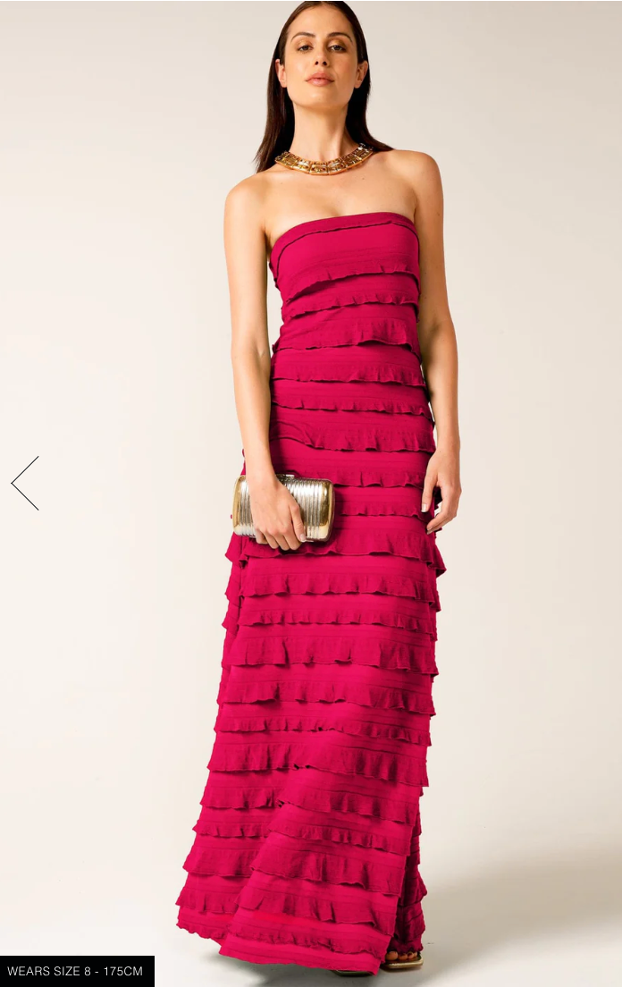 Maddison Dress Raspberry