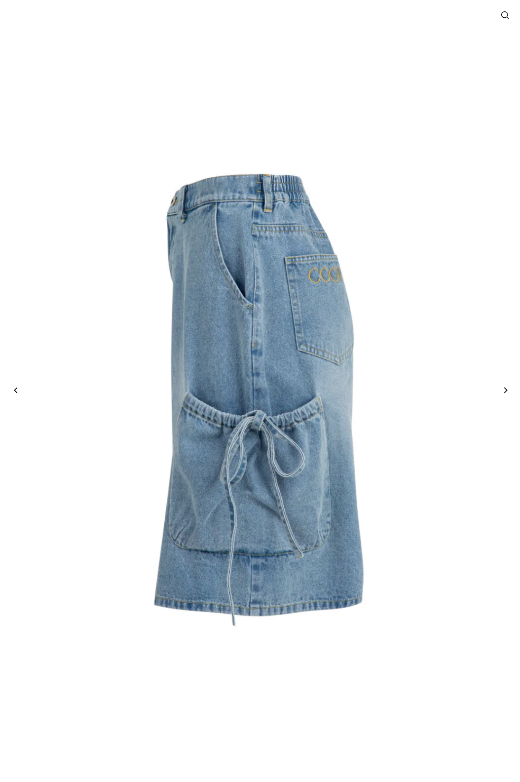 Bow & Go Denim Jort