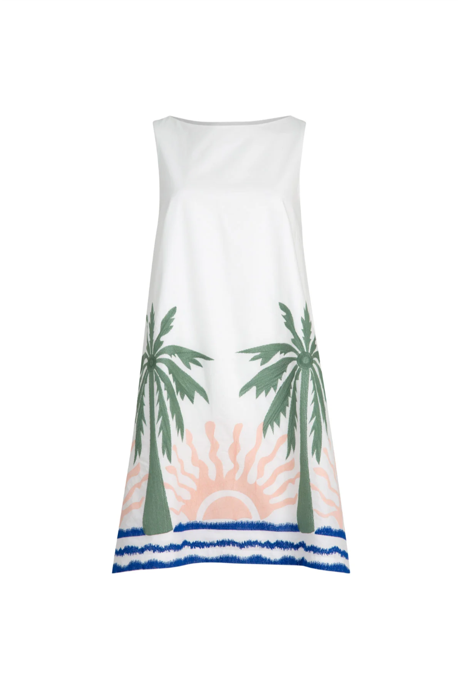 Tropical Shift Dress