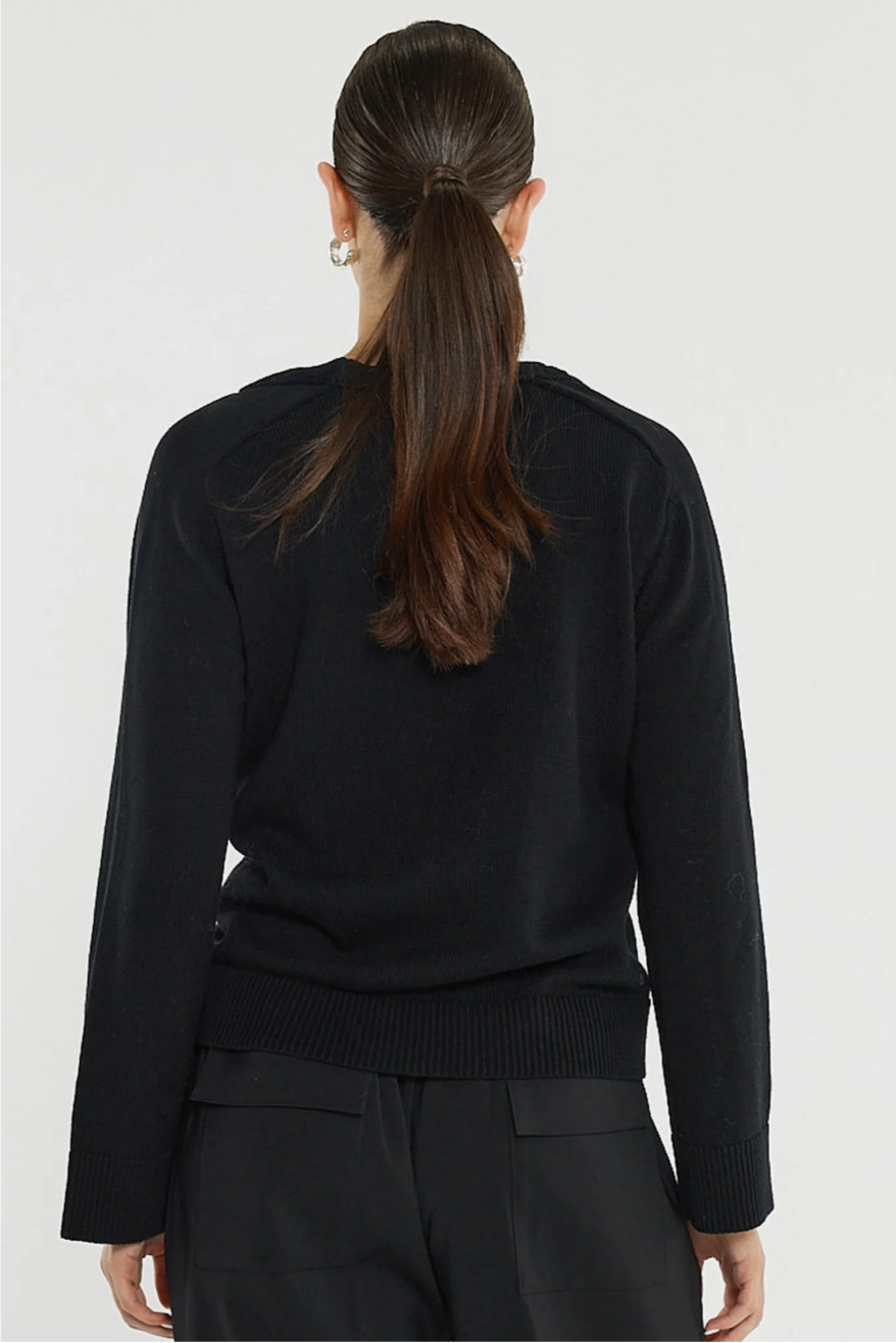 Roe Knit Black
