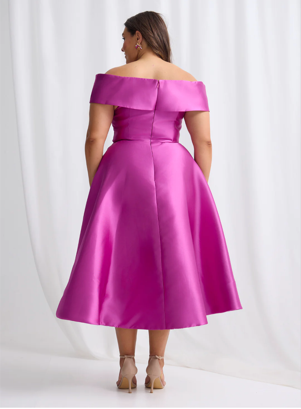 Eloisa Midi Fuchsia