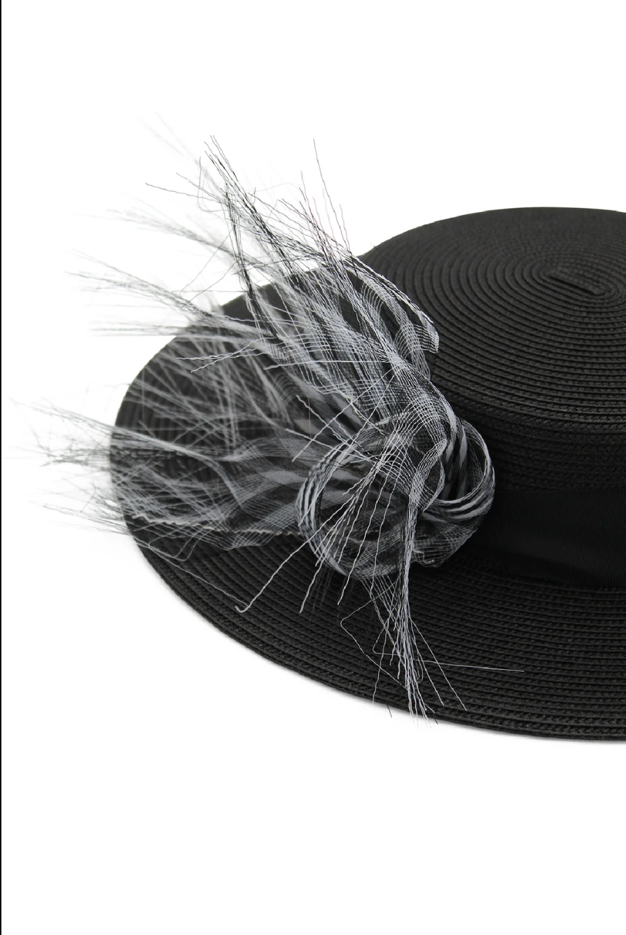 Nala Boater Black